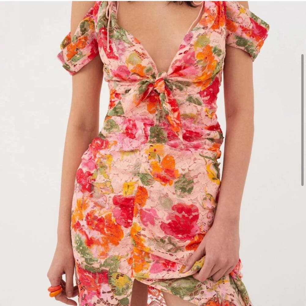 For Love & Lemons Shoulder dress